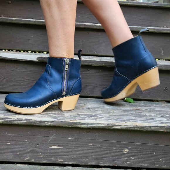 Swedish Hasbeens, Women's Leather Ankle Boot, gently used - sz 39 - $200 - Picture 11 of 13